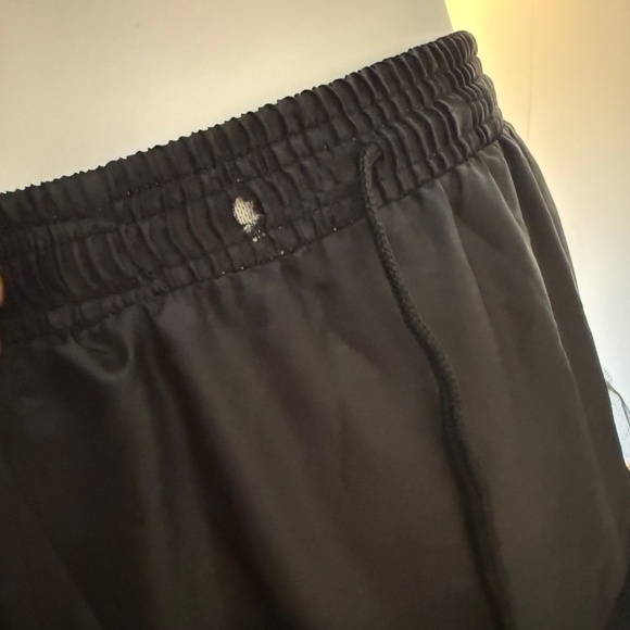 Goth, Blk, Balletcore Crinoline, Maxi Drawstring Skirt, Medium - Picture 4 of 6